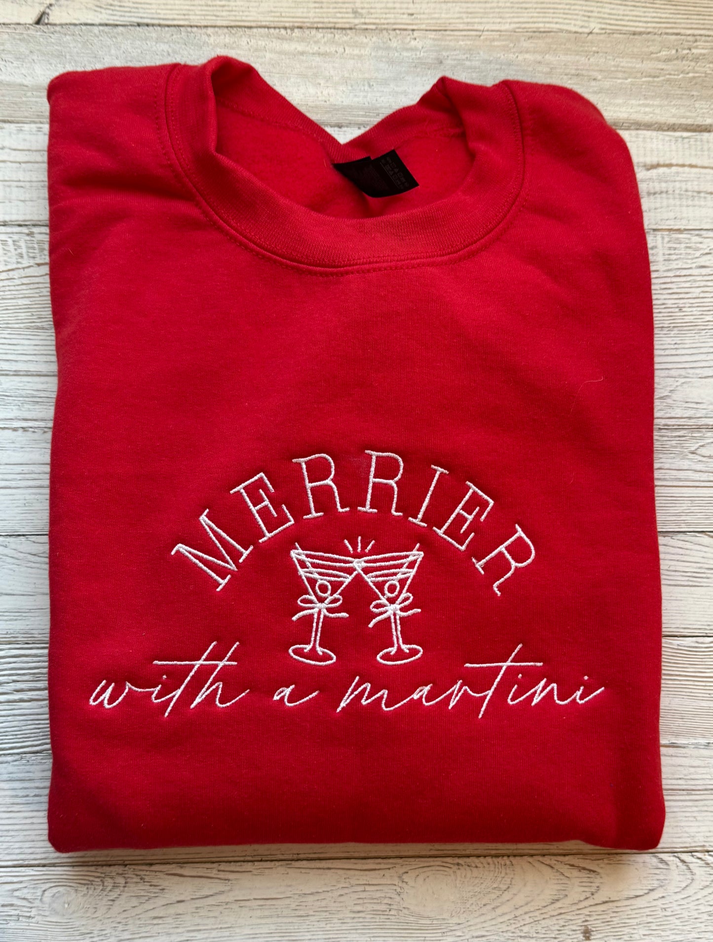 Merrier with a martini M