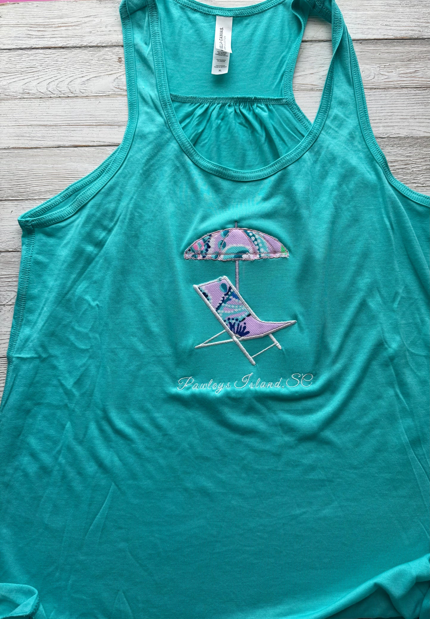 Appliqué Beach Chair Design