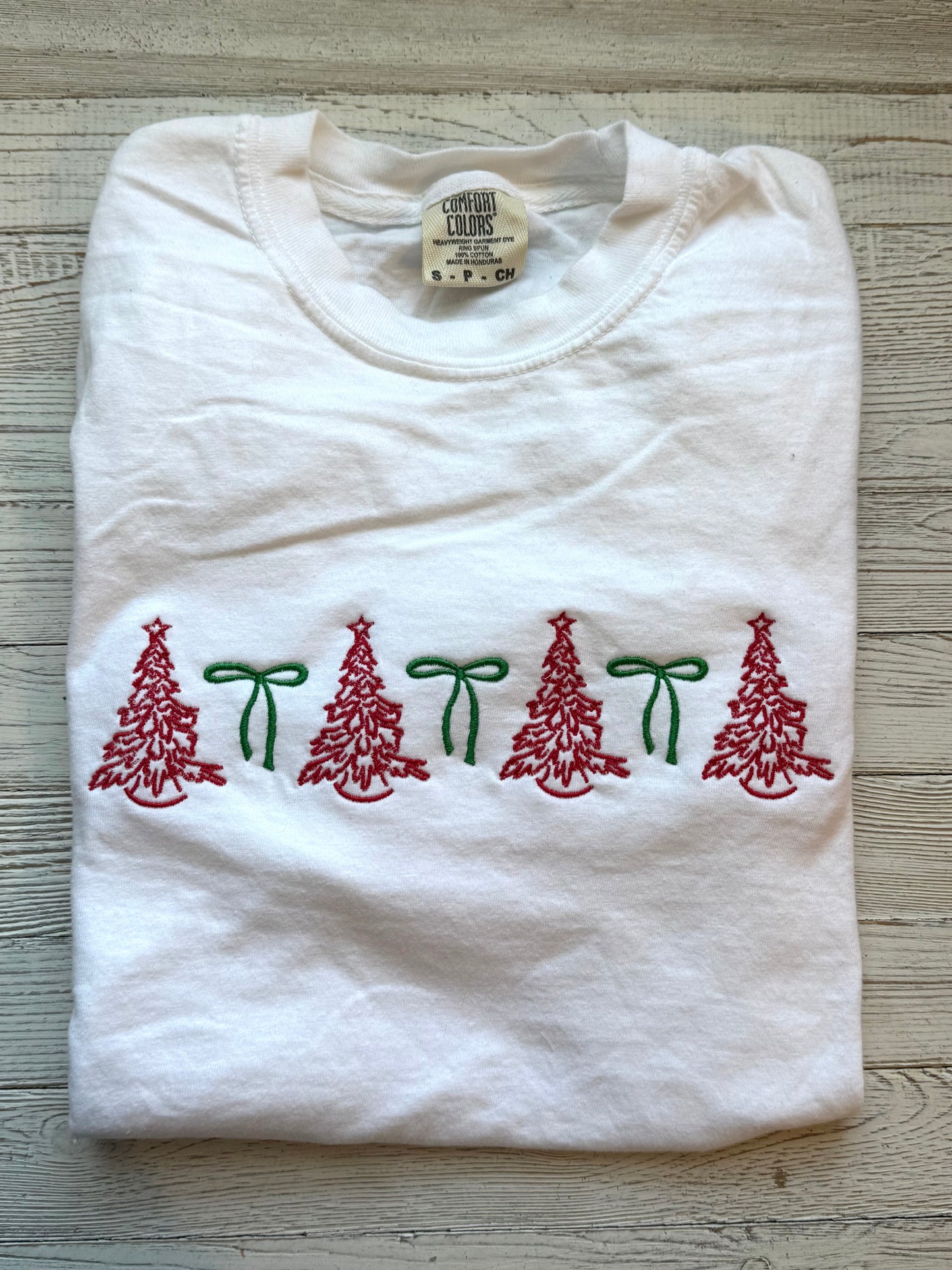 Trees and bows short sleeve. S
