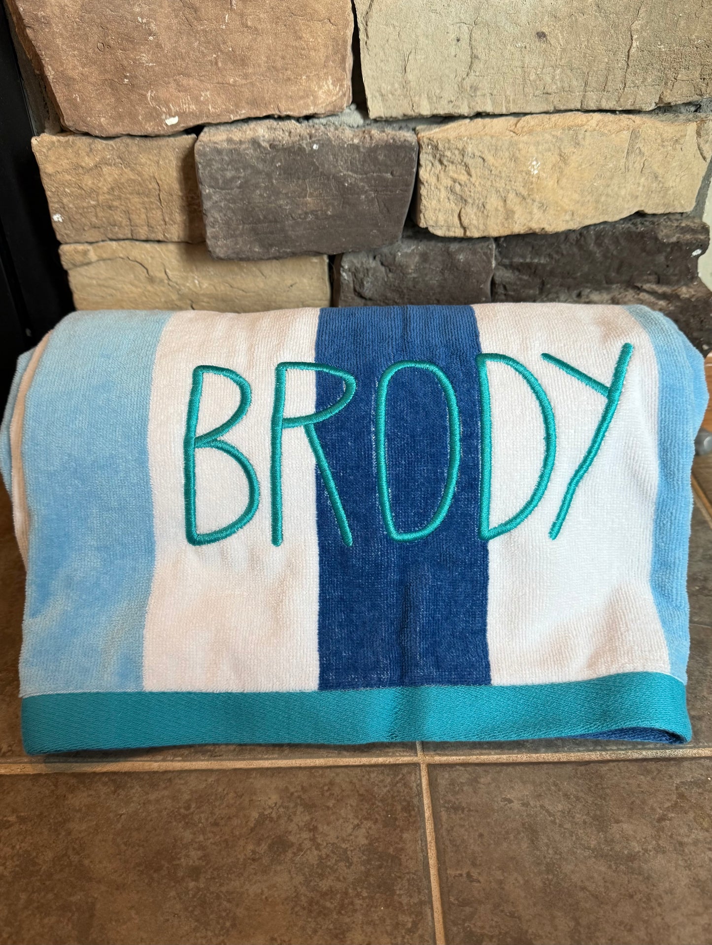Embroidered Beach Towels