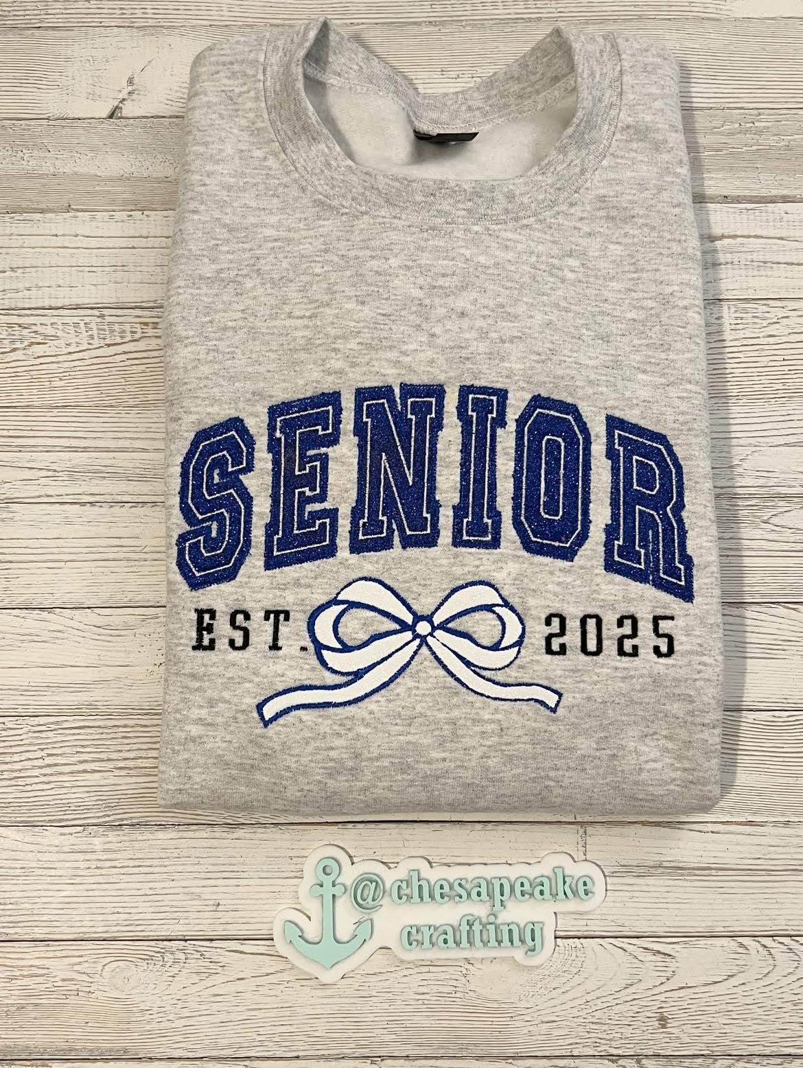 Senior crewneck