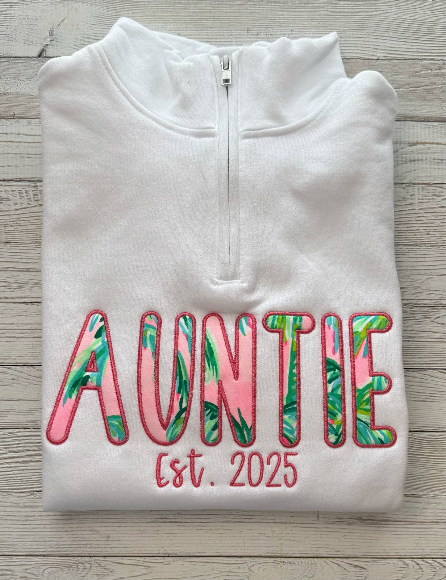 Embroidered Quarter Zips