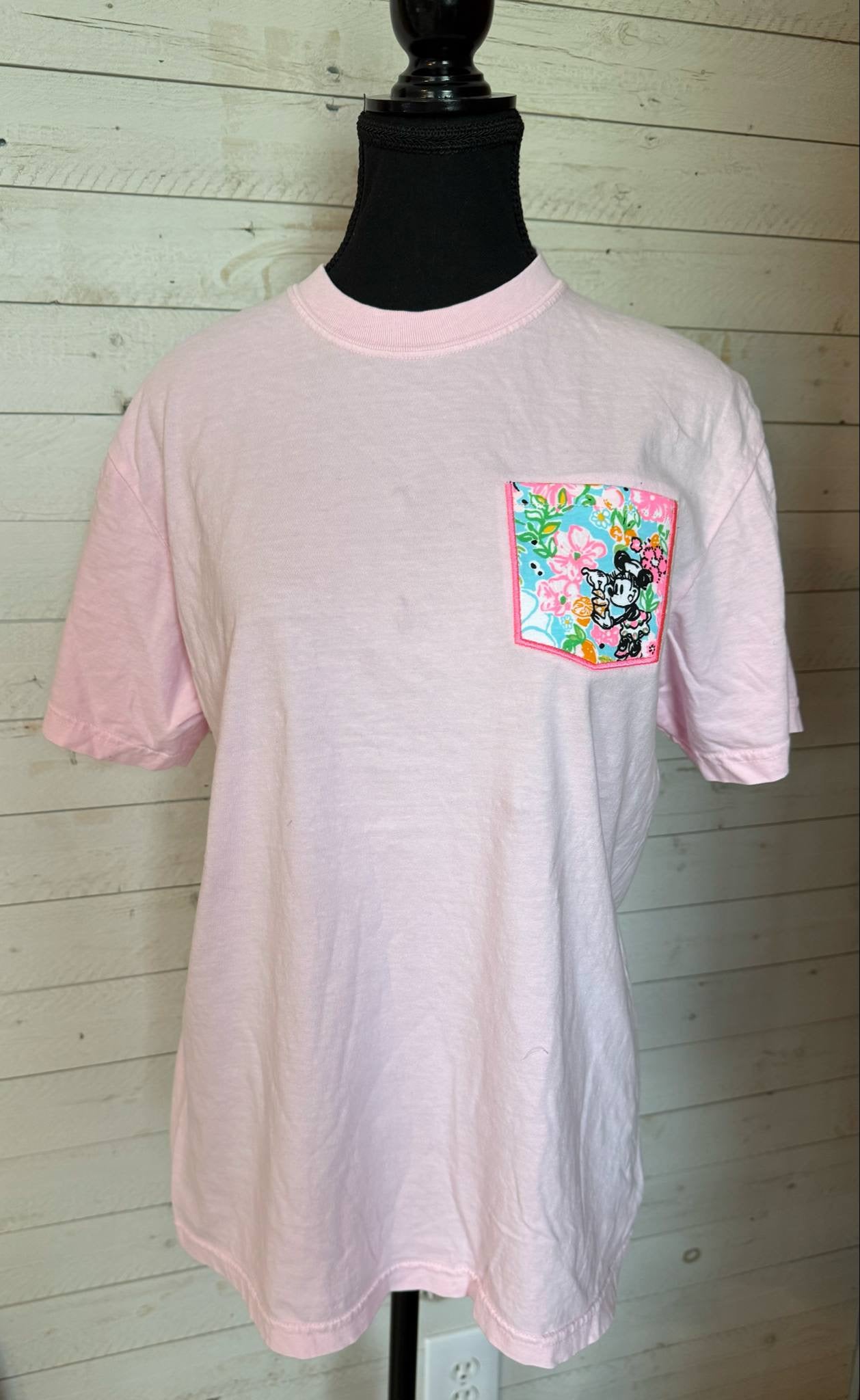 Embroidered Pocket Tees