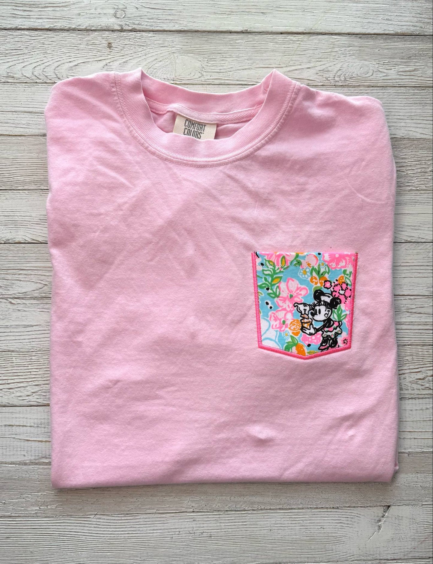 Embroidered Pocket Tees