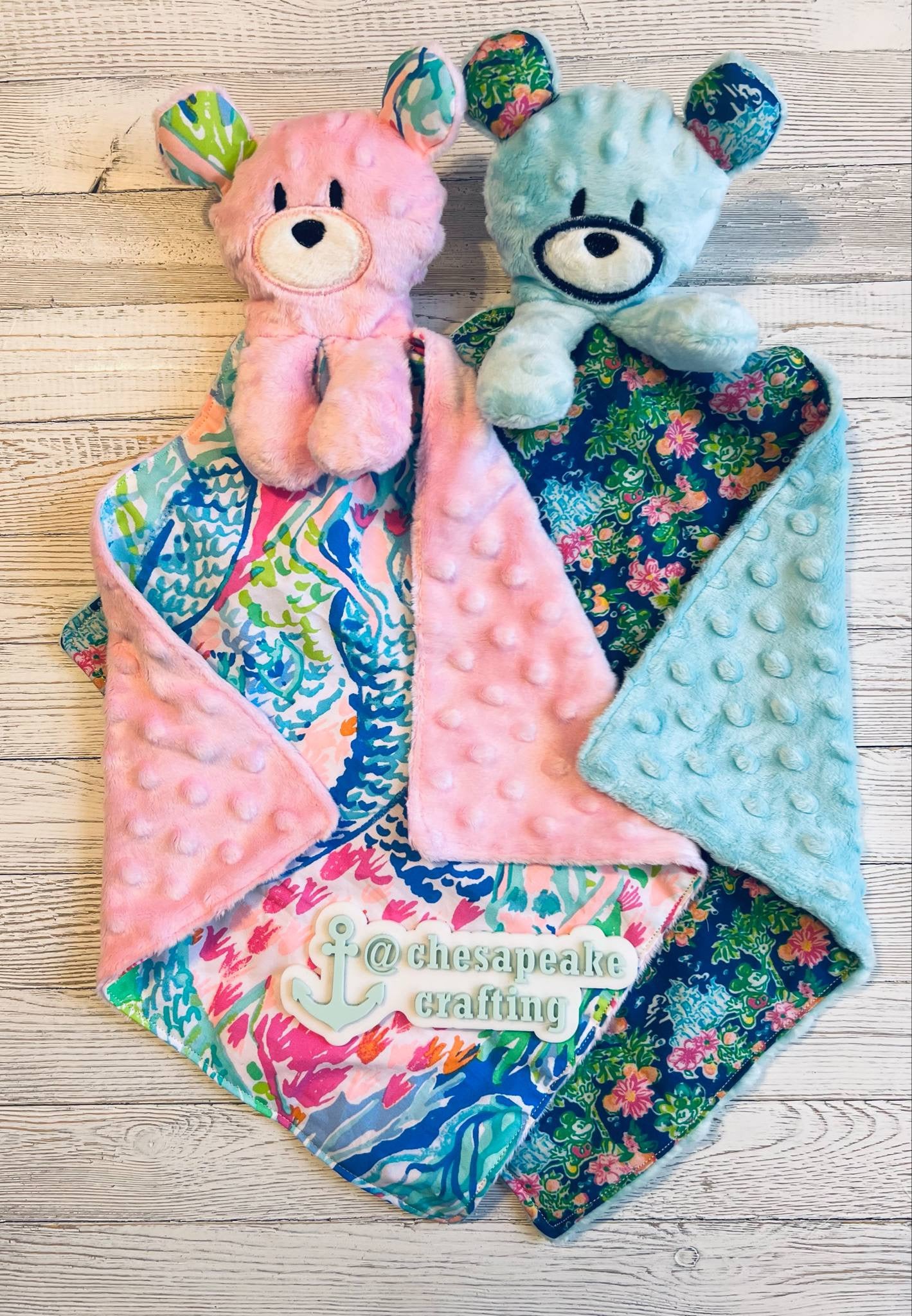Embroidered Animal Loveys