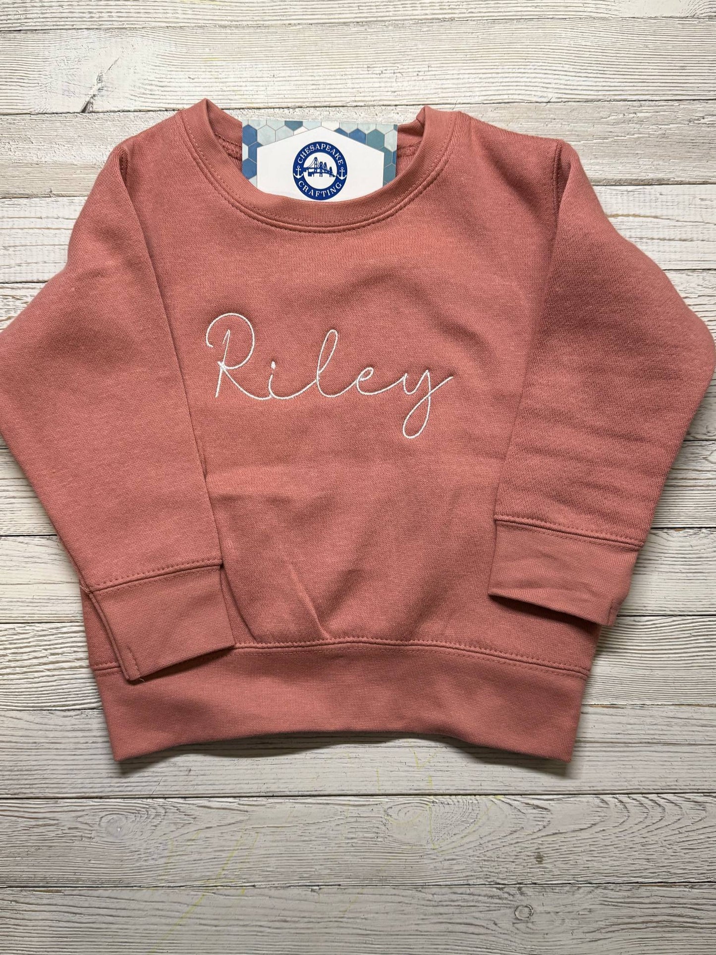 Toddler Name Crewneck