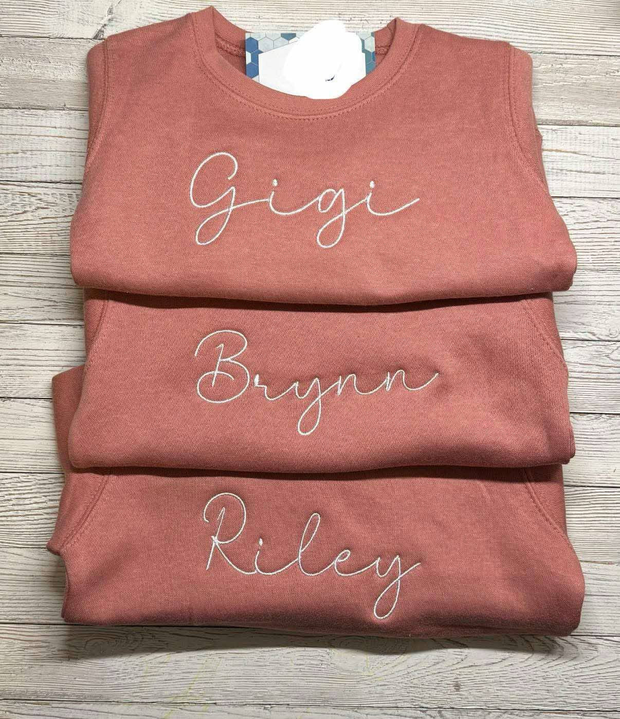 Toddler Name Crewneck