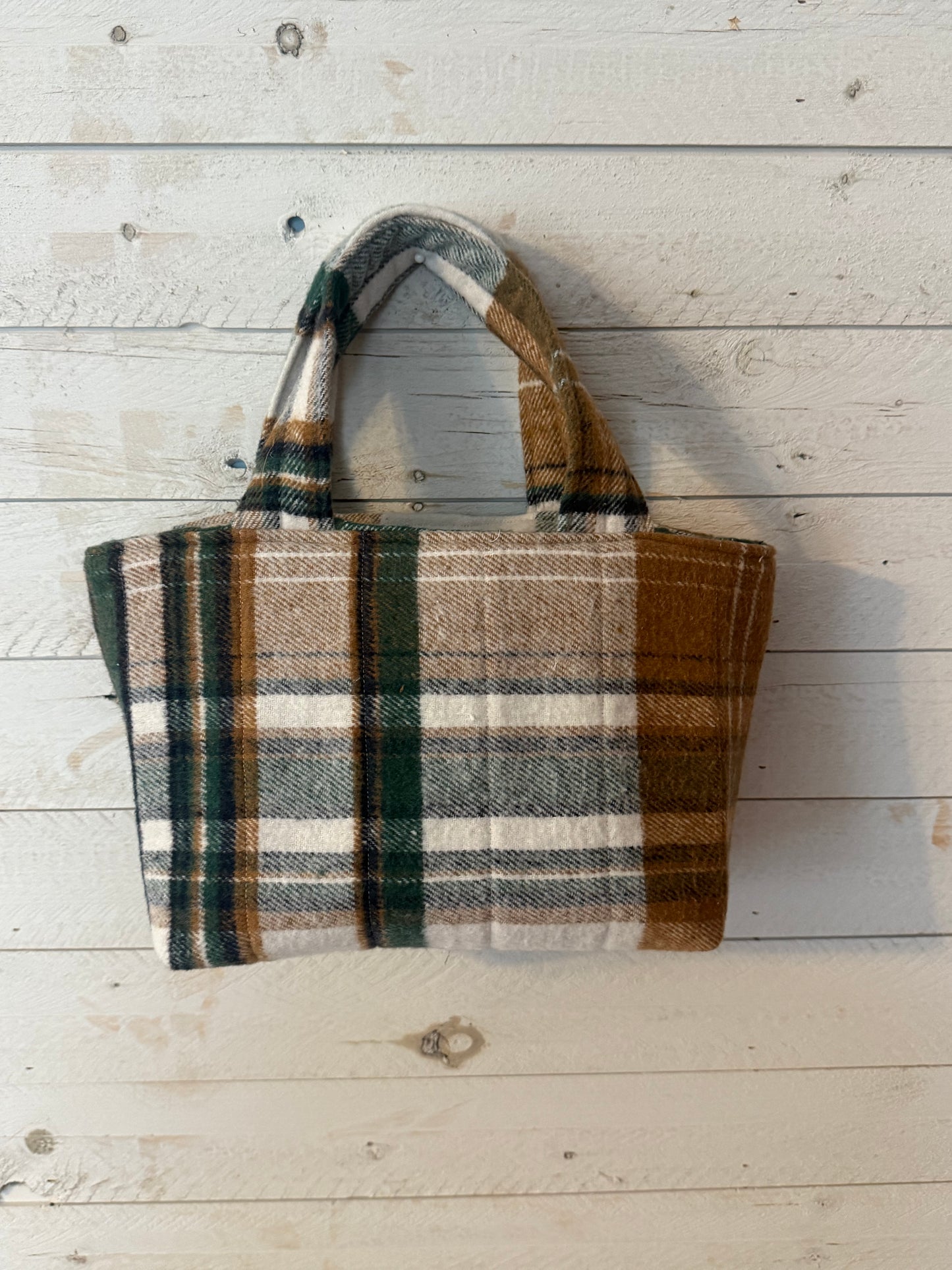 Mini zipped tote