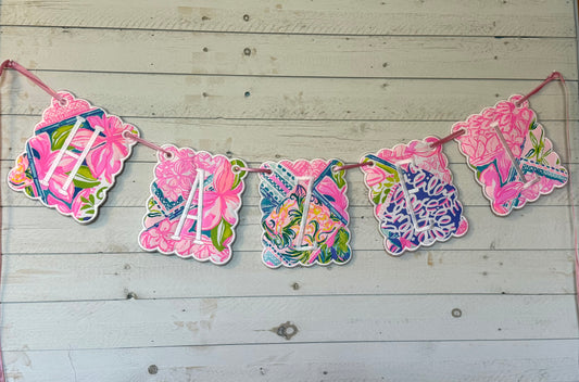 Name Banners *PLEASE MESSAGE ME WITH PRINTS