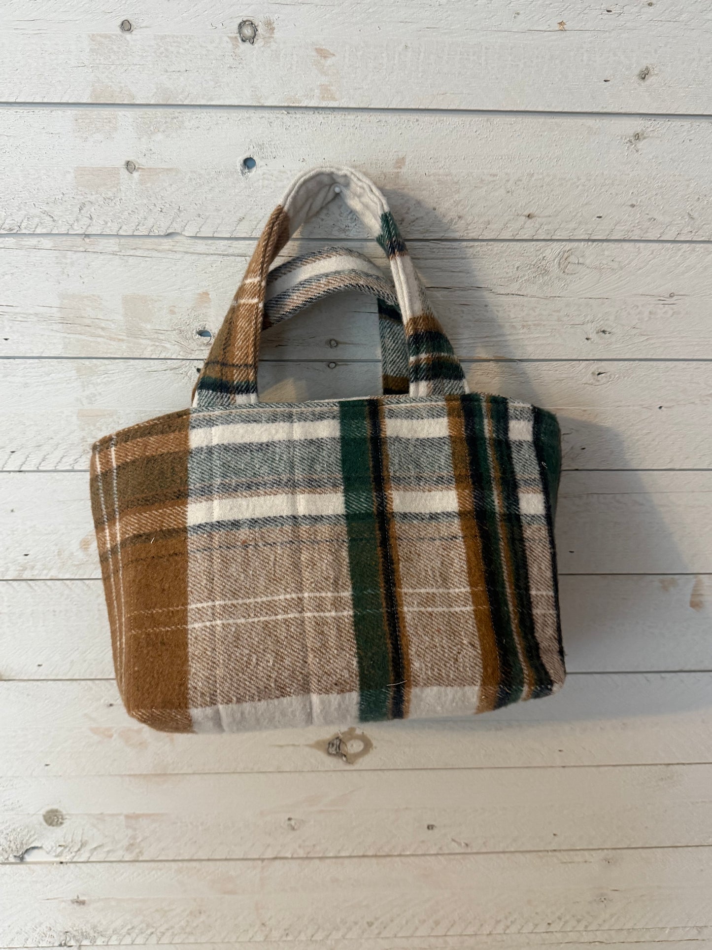 Mini zipped tote