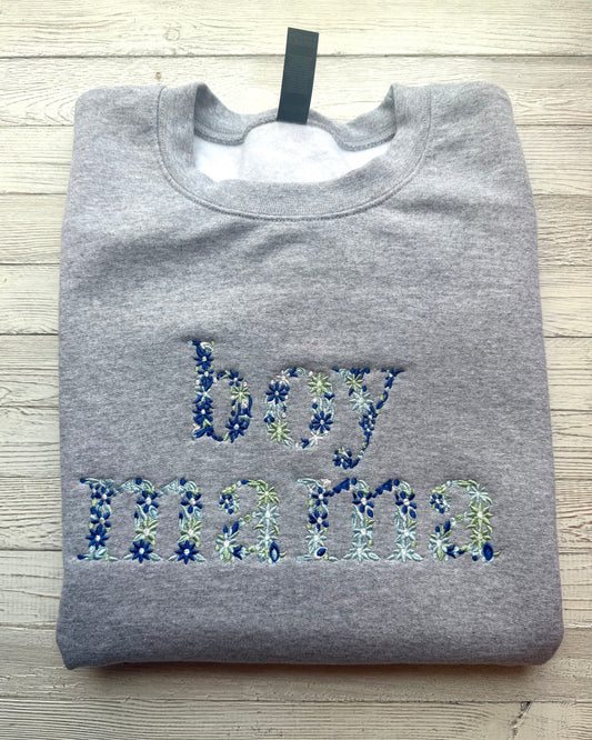 Boy Mama crewneck