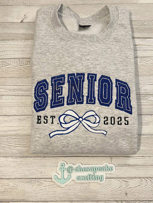 Senior crewneck