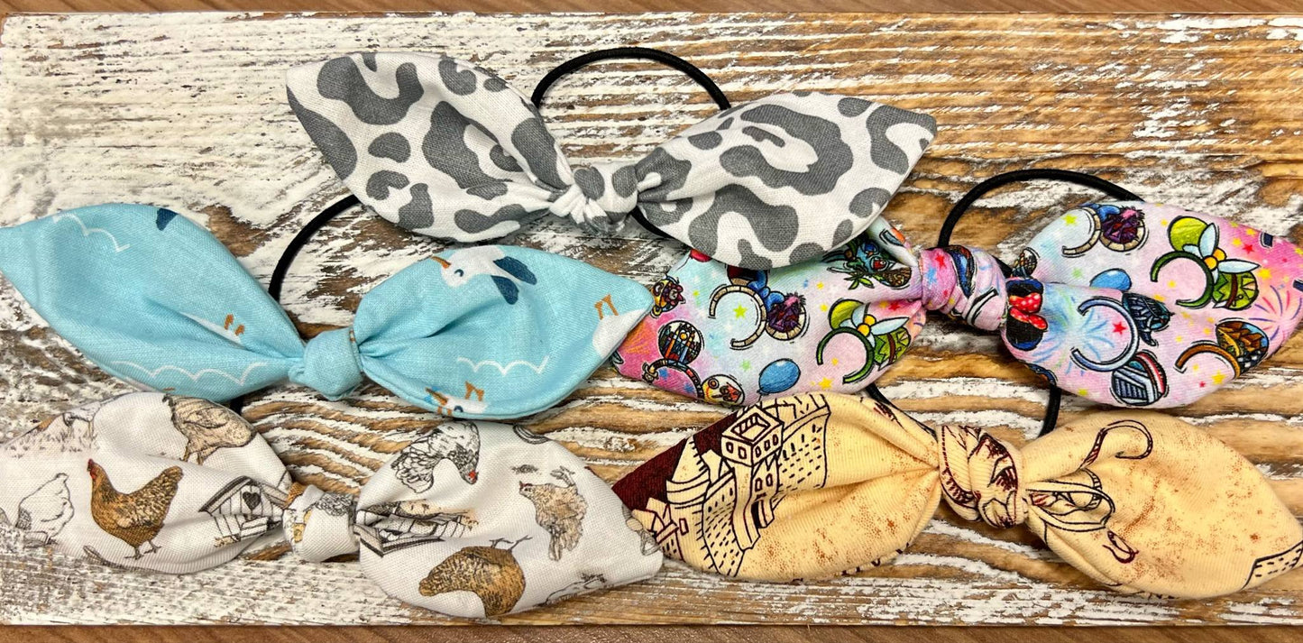 Hair Tie Bows | $5ea or 3/$12