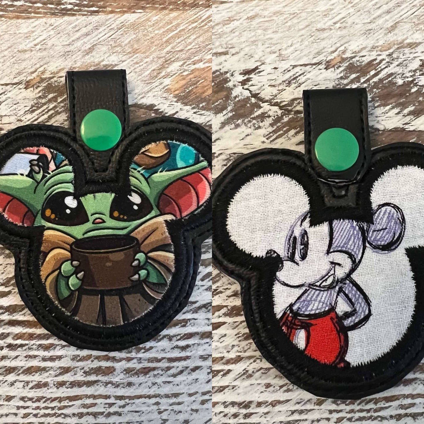 Embroidered Key Fobs
