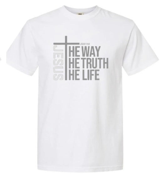 Jesus, The Way tshirt